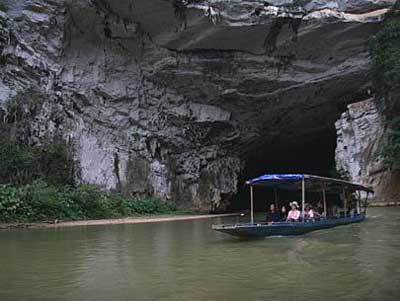Puong Cave - home to bats and stalactites