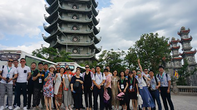 Echange entre jeunes et étudiants vietnamiens et chinois à Da Nang