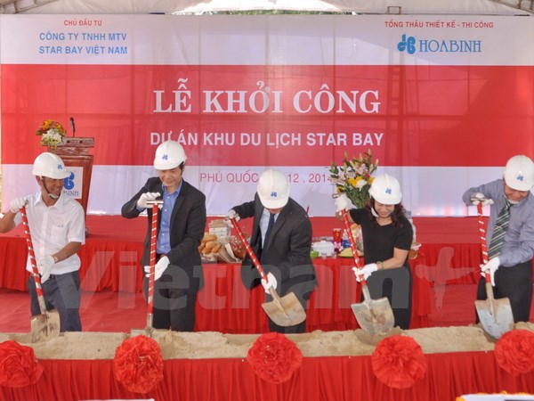 Hòa Bình khởi công hai dự án khách sạn 5 sao tại Phú Quốc