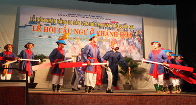 “Lễ hội cầu ngư ở Khánh Hòa” là Di sản văn hóa phi vật thể quốc gia