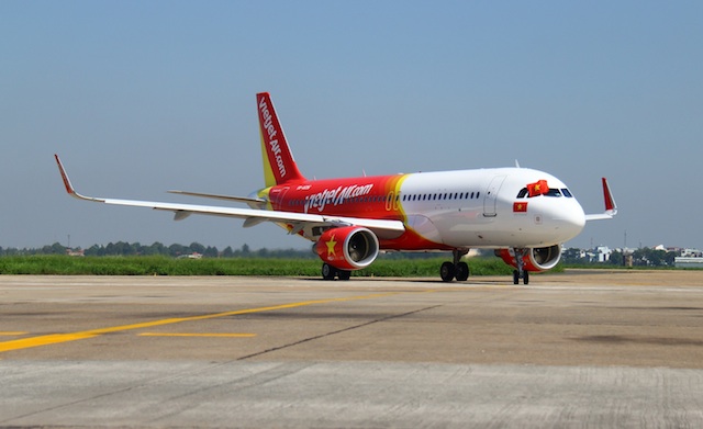 Tàu bay mới Vietjet đã về đến Tân Sơn Nhất