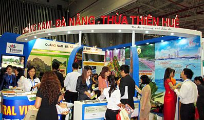 Quảng Nam - Đà Nẵng - Thừa Thiên-Huế phối hợp tham gia Hội chợ Du lịch Quốc tế TP. Hồ Chí Minh (ITE – HCMC) 2014