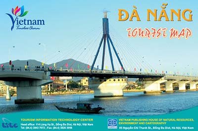 Carte touristique de Da Nang 2014 (version vietnamien – anglais)
