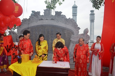 Quảng Ninh lần đầu tiên khai ấn Hội Tao đàn