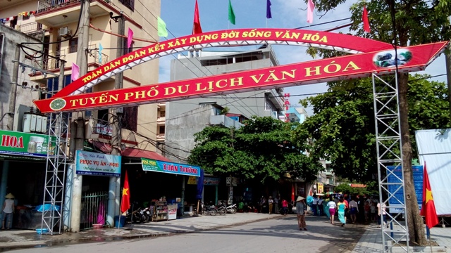 Thị xã Sầm Sơn khai trương tuyến phố du lịch văn hóa 