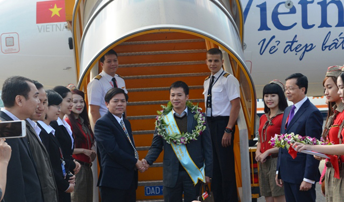 Khách du lịch đến Đà Nẵng bằng đường hàng không tăng 85%