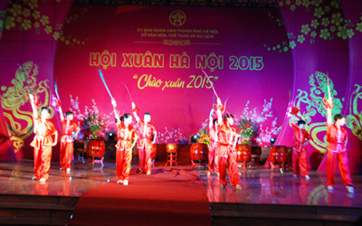 Tưng bừng khai mạc Tuần lễ Hội Xuân Hà Nội năm 2015