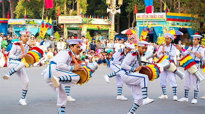 Tây Ninh: Đón bằng công nhận múa trống Chhay-dăm là Di sản văn hóa phi vật thể quốc gia