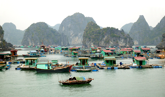 Mise en oeuvre expérimentale d'un projet lié à la baie de Ha Long