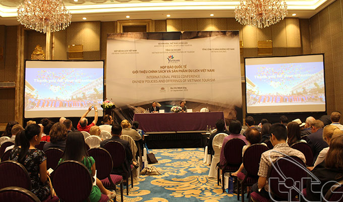 Họp báo quốc tế về chính sách và sản phẩm du lịch Việt Nam 