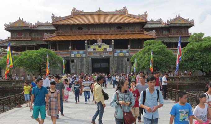 Thừa Thiên - Huế đón hơn 26,3 ngàn lượt khách tham quan di tích ngày Quốc khánh