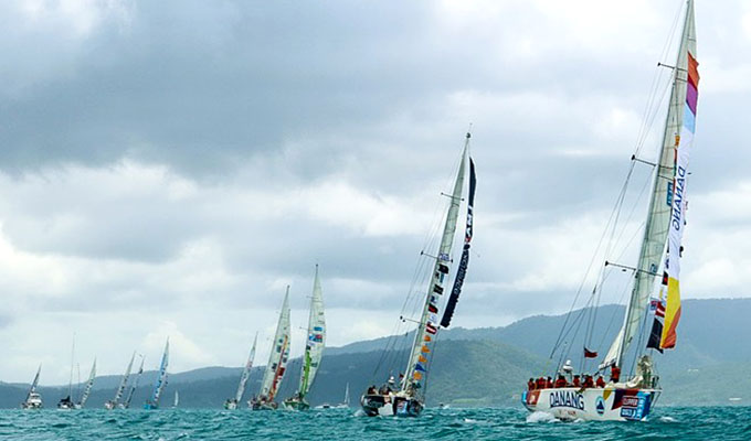 Cuộc đua thuyền vòng quanh thế giới xuất phát về Đà Nẵng