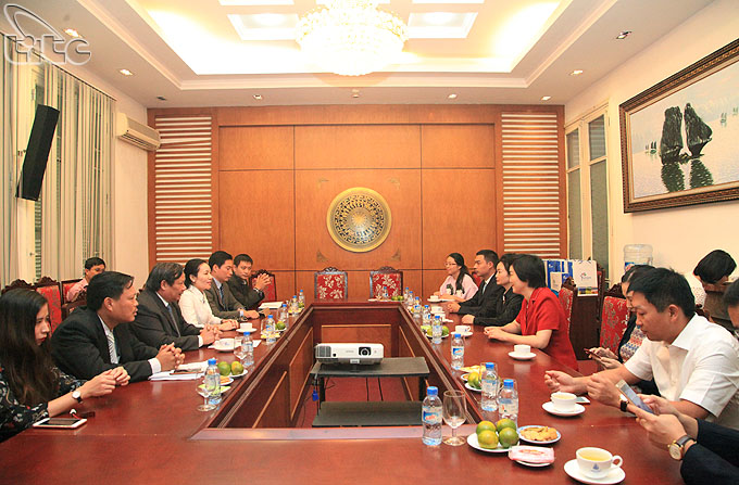 Tổng cục trưởng Nguyễn Văn Tuấn tiếp đoàn Ủy ban phát triển du lịch Hải Nam, Trung Quốc
