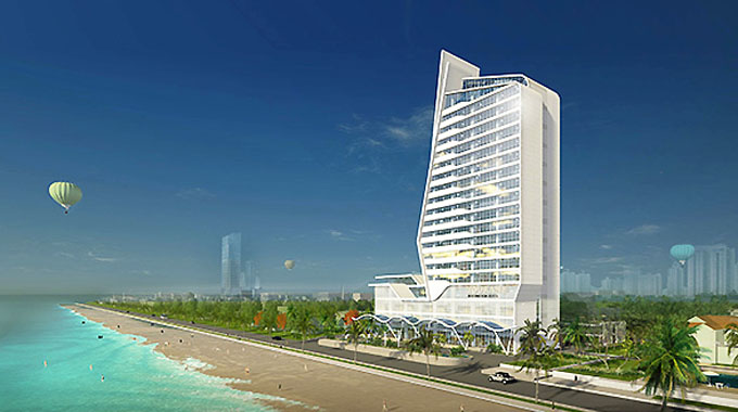 Khách sạn 5 sao đầu tiên ở ven biển Đà Nẵng