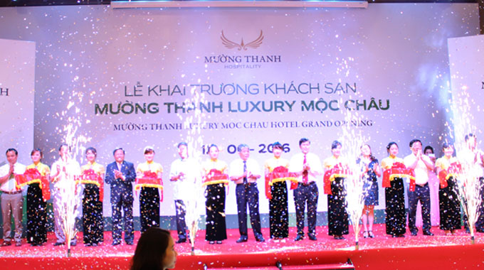 Khánh thành khách sạn Mường Thanh Luxury Mộc Châu (Sơn La)