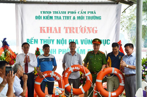 TP Cẩm Phả: Chính thức đưa Bến thủy nội địa Vũng Đục vào hoạt động