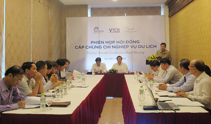 Phiên họp Hội đồng cấp chứng chỉ nghiệp vụ du lịch (VTCB) mở rộng