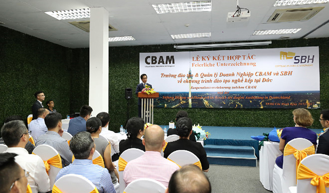 CBAM và SBH ký kết hợp tác đào tạo về nghiệp vụ Nhà hàng – Khách sạn