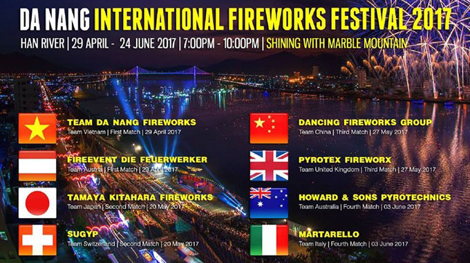 Da Nang fireworks festival launches ticket sales