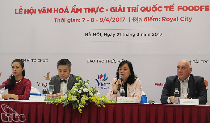 Lần đầu tiên tổ chức Lễ hội văn hóa ẩm thực, giải trí quốc tế Food Fest 2017 tại Hà Nội