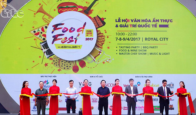 Khai mạc Lễ hội văn hóa ẩm thực, giải trí quốc tế Food Fest 2017