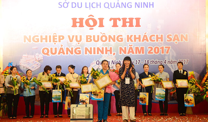Quảng Ninh tổ chức Hội thi Buồng khách sạn năm 2017