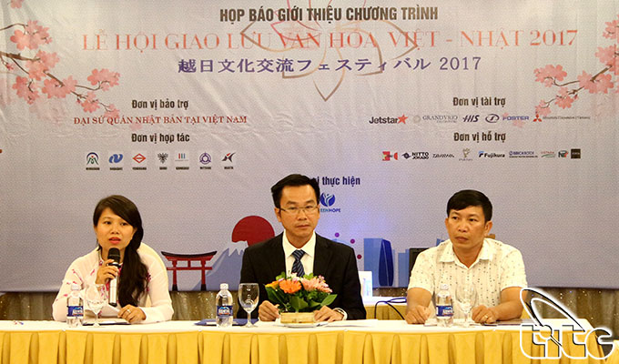 Họp báo giới thiệu chương trình Lễ hội giao lưu văn hóa Việt - Nhật 2017