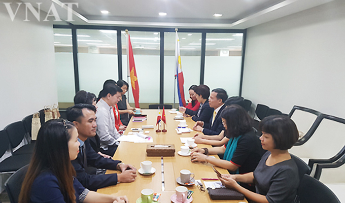 Tổng cục Du lịch đến thăm và làm việc với Bộ Du lịch Philippines