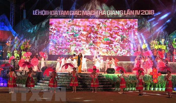 Khai mạc Lễ hội hoa tam giác mạch 2018 trên Cao nguyên đá Đồng Văn