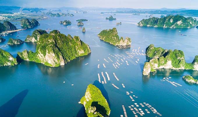 Vịnh Hạ Long trong nhóm 25 kỳ quan thiên nhiên đẹp nhất thế giới