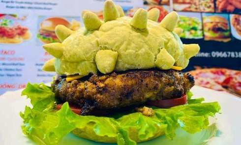 Viral food: Hanoi restaurant serves coronavirus-shaped burgers