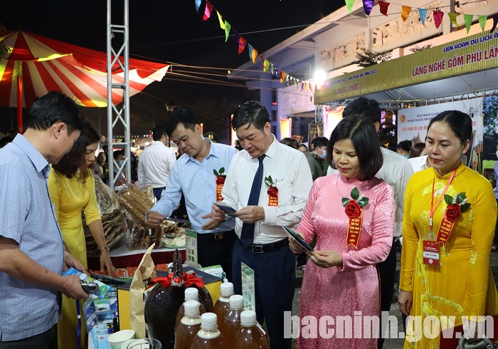 Khai mạc Liên hoan Du lịch Ẩm thực - Làng nghề tỉnh Bắc Ninh năm 2022