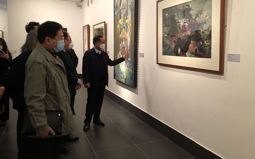 Khai trương không gian trưng bày mỹ thuật đương đại tại Bảo tàng Mỹ thuật Việt Nam