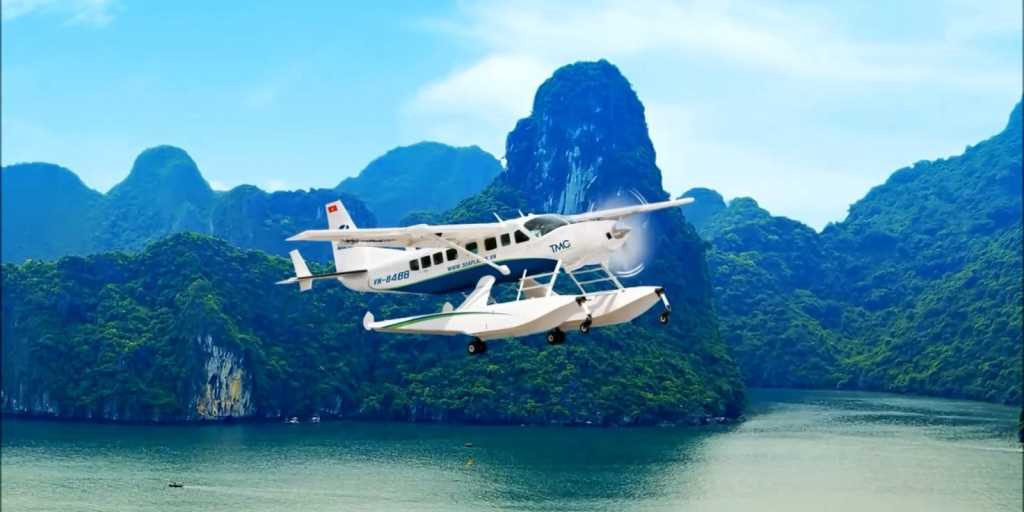 Seeing Ha Long Bay from a seaplane