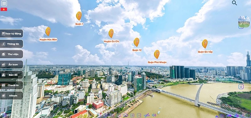 TP. Hồ Chí Minh: Khám phá địa đạo Củ Chi qua bản đồ số