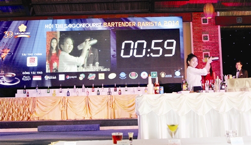 Concours du meilleur barman Saigontourist 2014
