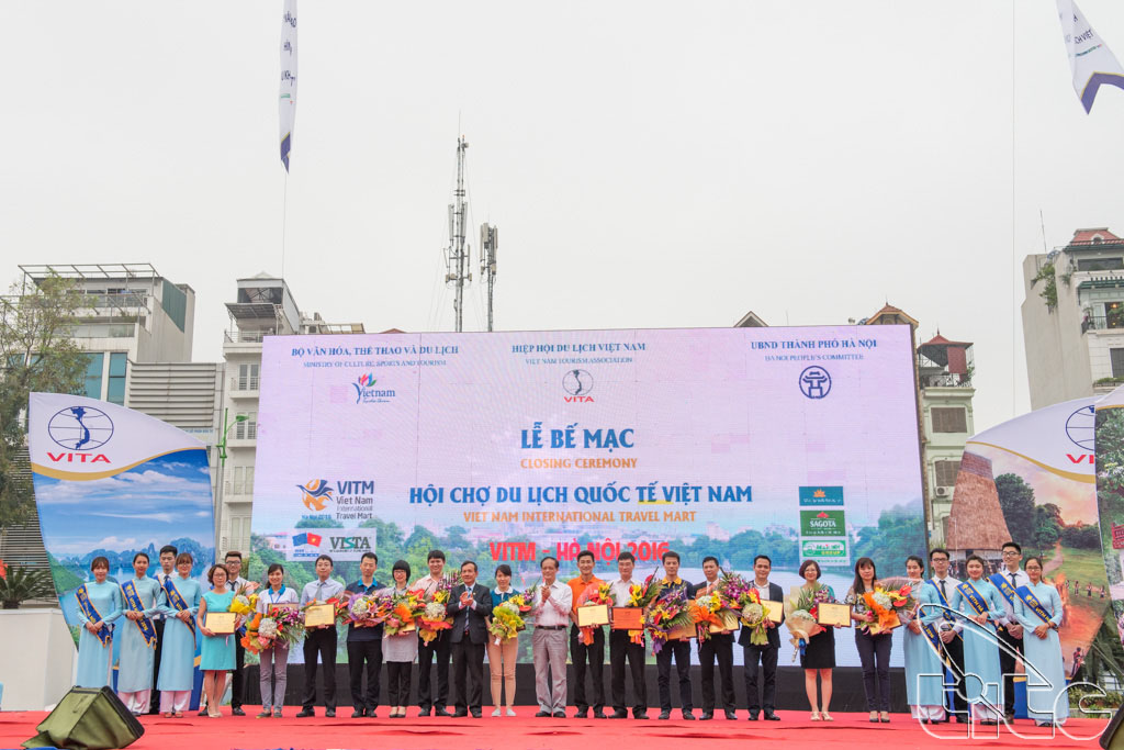 Closing ceremony of Viet Nam International Travel Mart - VITM Hanoi 2016 (Photo by Anh Dung)
