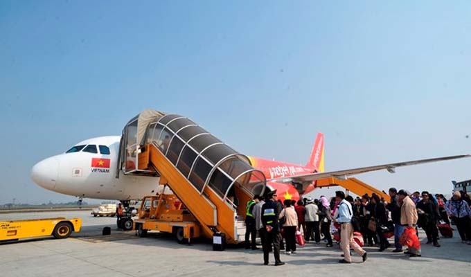 春节高峰期：越捷航空公司增加800多个航班