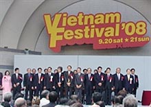 Colourful Vietnam Festival lightens Japan