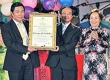 Ceremony recognizes Cu Lao Cham as World Biosphere Reserve 
