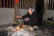 Staying the night at Dao Village