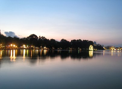 Romantic autumn in Hanoi