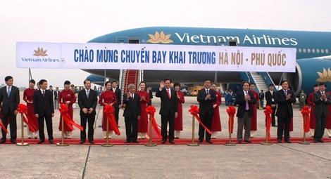 Vietnam Airlines launches Hanoi-Phu Quoc route