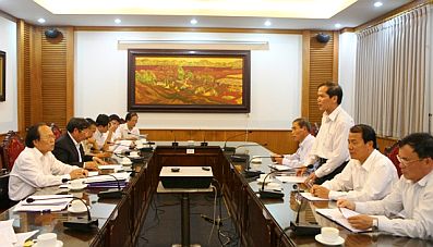 Bộ trưởng Hoàng Tuấn Anh làm việc với lãnh đạo tỉnh Lâm Đồng về Năm du lịch Quốc gia 2014