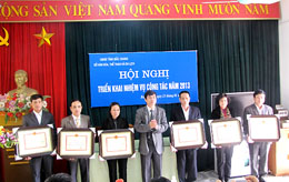 Sở VHTTDL Bắc Giang tổ chức Hội nghị triển khai nhiệm vụ công tác năm 2013