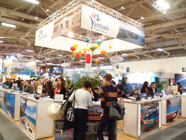 Về gian hàng Du lịch Việt Nam tại Hội chợ ITB – Berlin 2013
