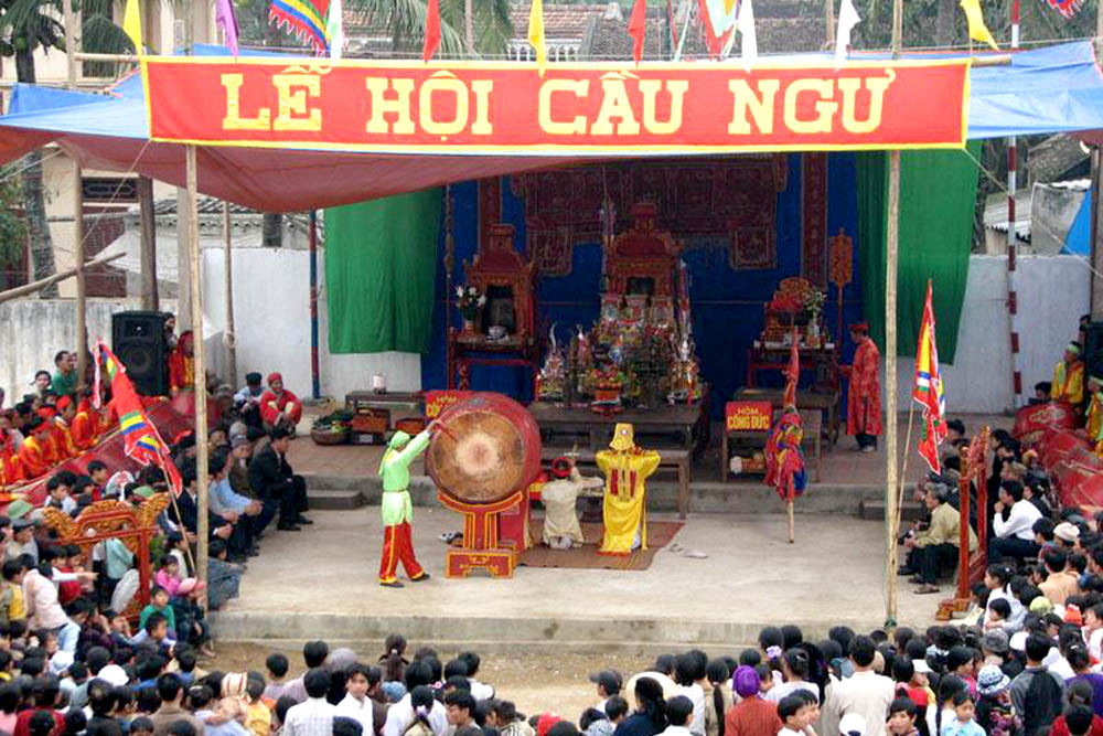 Fête de Cau Ngu à Thai Duong Ha 